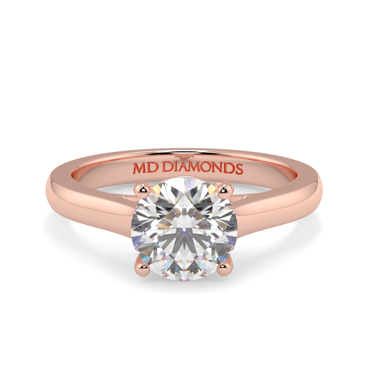 Round 4 Claw Solitaire Ring